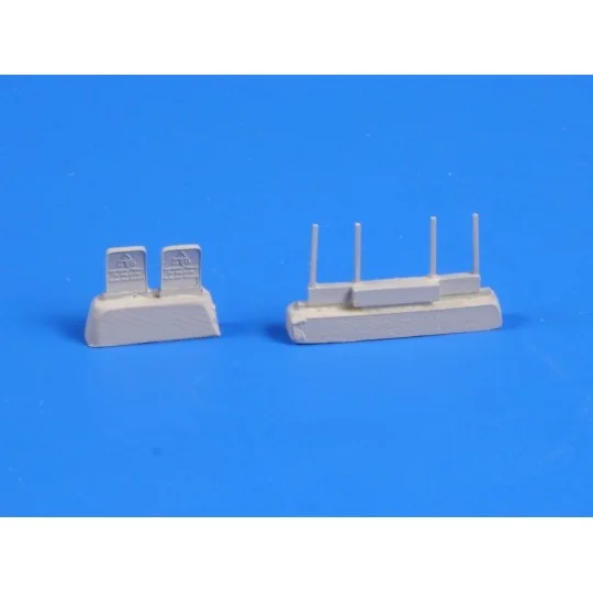 P-51D/K Rudder pedals, 1/32 - CMK 129-Q32127 P-51D/K Rudder pedals, 1/32 - CMK 129-Q32127