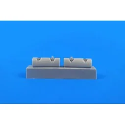 Tempest Mk.II/V Series 2/Mk.VI-Cannon Barrels with Wing Leading Edg...