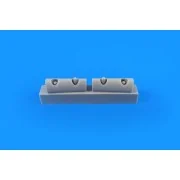 Tempest Mk.II/V Series 2/Mk.VI-Cannon Barrels with Wing Leading Edg... Tempest Mk.II/V Series 2/Mk.VI-Cannon Barrels with Wing Leading Edg...