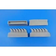 Tempest Mk.V/VI-Exhausts Set for Special Hobby kit, 1/32 - CMK 129-...