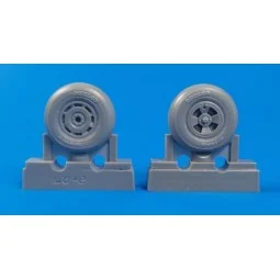 Tempest Mk.II/V/VI-main wheels late type, 1/32 - CMK 129-Q32242