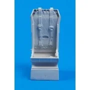 Tempest/Tyhoon-Pilot's seat w.harness, 1/32 - CMK 129-Q32245 Tempest/Tyhoon-Pilot's seat w.harness, 1/32 - CMK 129-Q32245