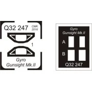 Gyro gunsight Mk.II-for late Tempest and other fighters, 1/32 - CMK... Gyro gunsight Mk.II-for late Tempest and other fighters, 1/32 - CMK...