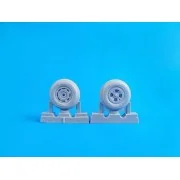 Tempest Mk.II/V/VI-Square Tread Pattern Mainwheels f. Spacial Hobby... Tempest Mk.II/V/VI-Square Tread Pattern Mainwheels f. Spacial Hobby...