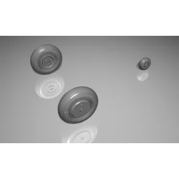 Yak-3- Wheels Set /for Special Hobby kit, 1/32 - CMK 129-Q32281