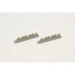 YAK-3-Exhausts for Special Hobby kit, 1/32 - CMK 129-Q32292