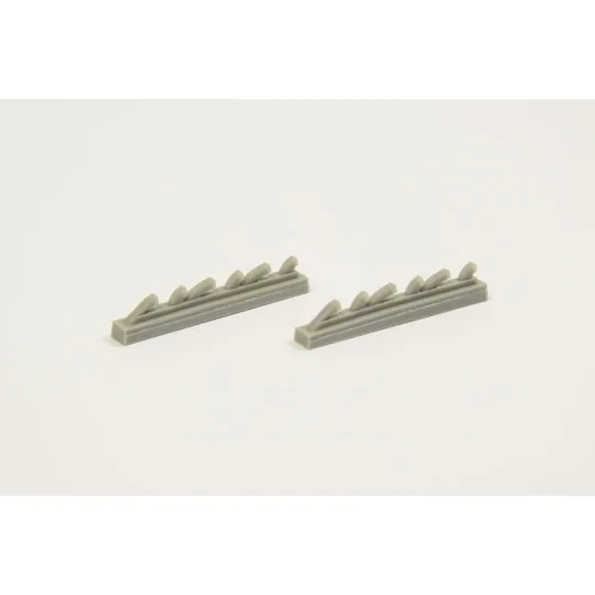 YAK-3-Exhausts for Special Hobby kit - CMK 129-Q32292