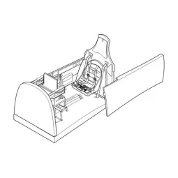 P-40B Cockpit, 1/32 - CMK 129-5005