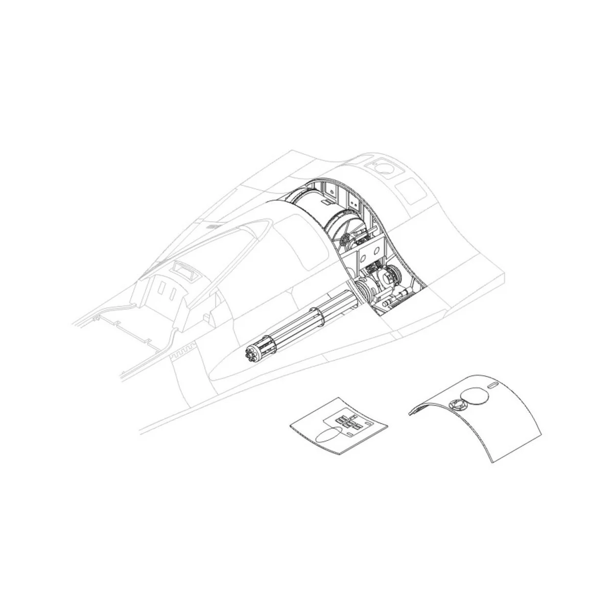 F-16CJ Block 50 Armament, 1/32 - CMK 129-5007