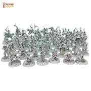 Dungeons & Lasers Miniatures: TOWNSFOLK MINIATURE PACK - Archon Stu...