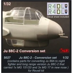Junkers Ju 88C-2 conversion set for REV, 1/32 - CMK 129-5027