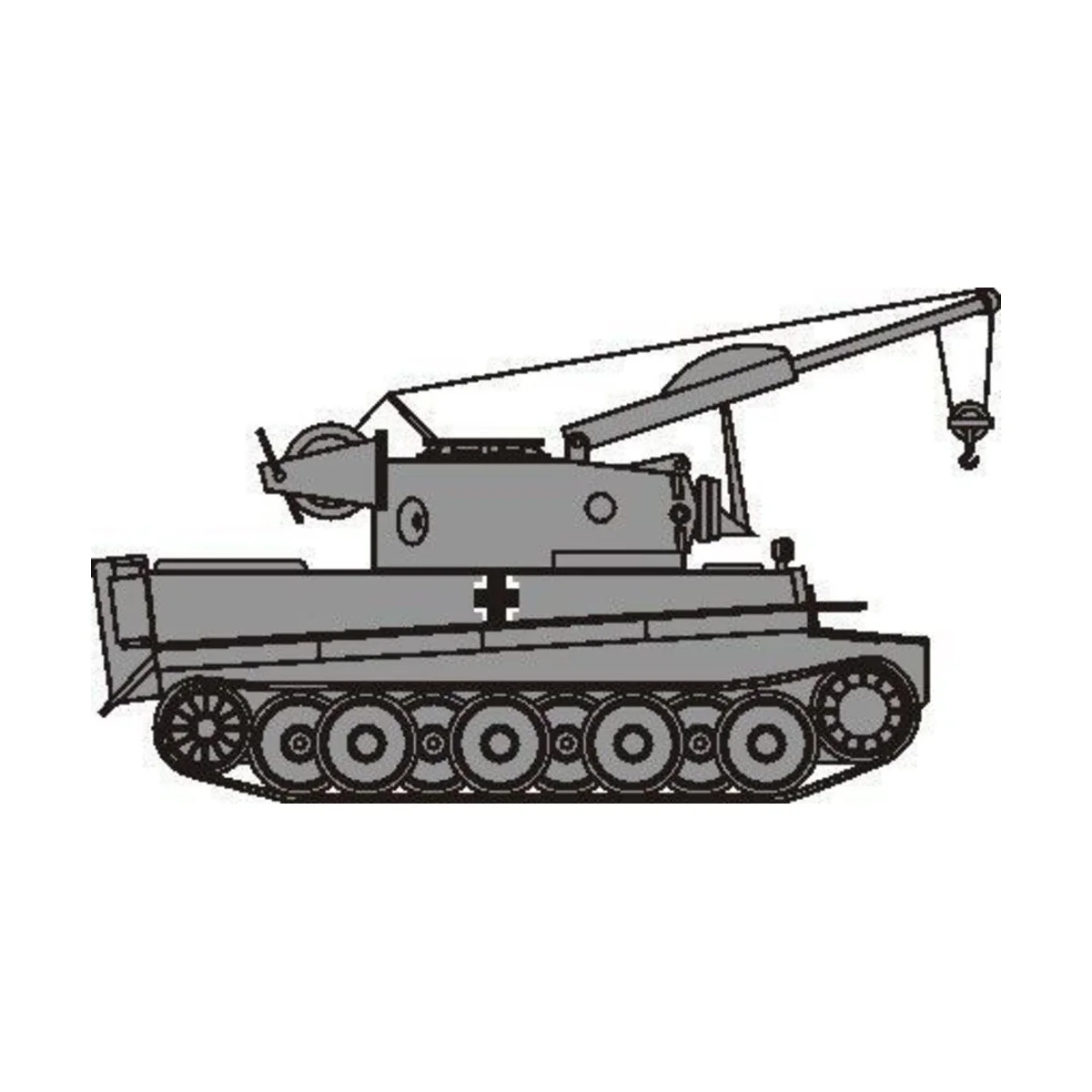 Bergetiger Umbauset Turm - CMK 129-2010