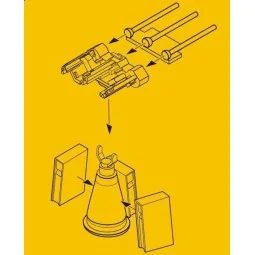 2 cm MG 151/20 Fla Sl 151 (Drilling), 1/72 - CMK 129-2059