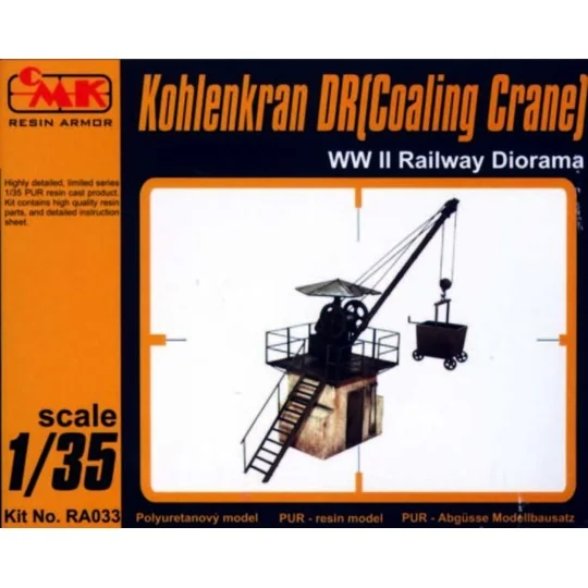 Kohlenkran DR (Coaling Crane) WW II Railway Diorama, 1/35 - CMK 129...