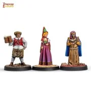 Dungeons & Lasers Miniatures: TOWNSFOLK MINIATURE PACK - Archon Stu...