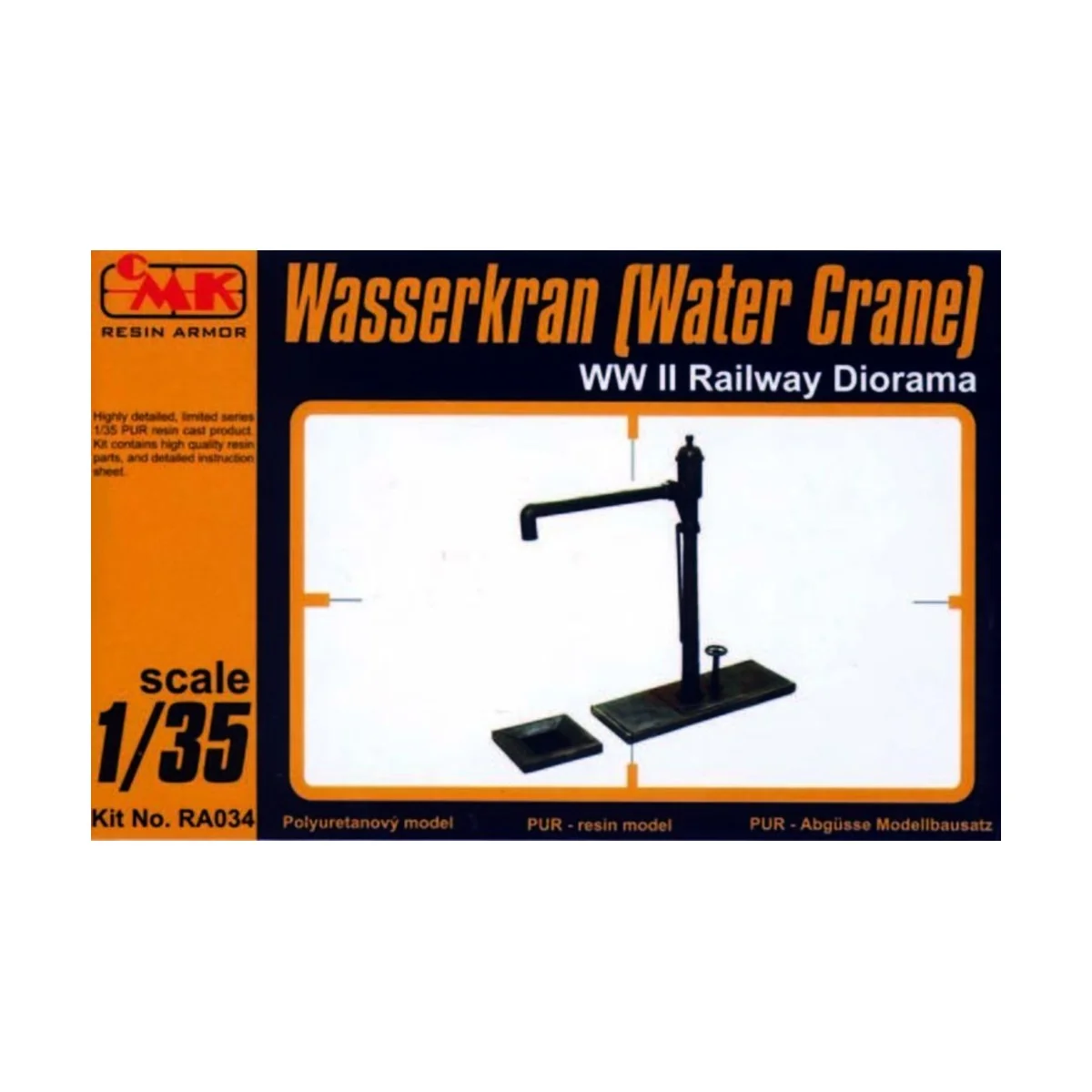 Wasserkran (Water Crane) WW II Railway Diorama, 1/35 - CMK 129-RA034