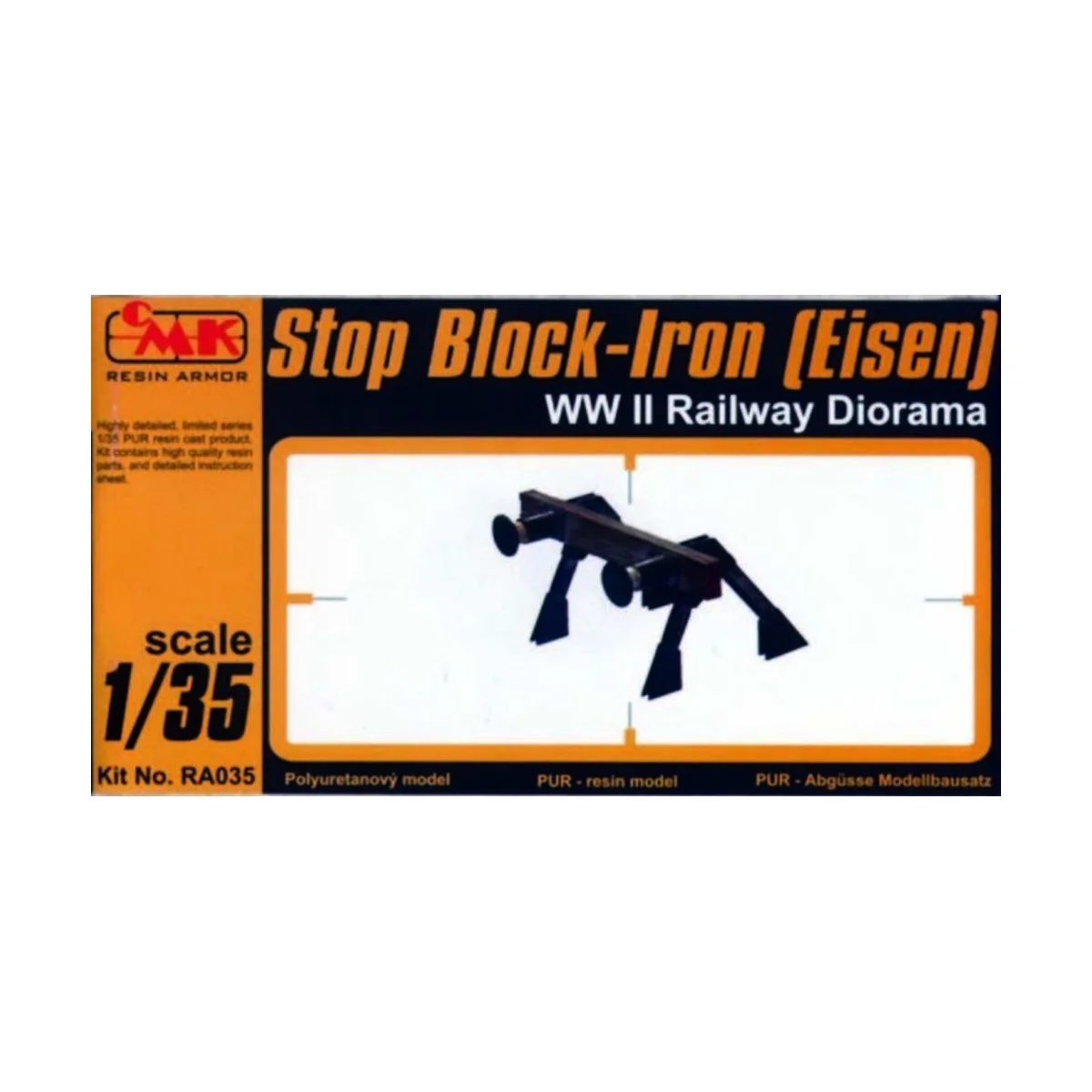 Stop Block-Iron (Eisen) WW II Railway Diorama - CMK 129-RA035