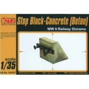 Stop Block-Concrete (Beton) WW II Railway Diorama, 1/35 - CMK 129-R...