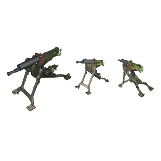 WWI-WWII German Machine Gun (Spandau) 08 - CMK 129-RA054