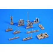 22, 5 cm Minenwerfer M15, 1/35 - CMK 129-RA055