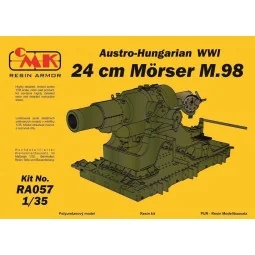 Austro-Hungarian WWI 24cm Mörser M.98 - CMK 129-RA057