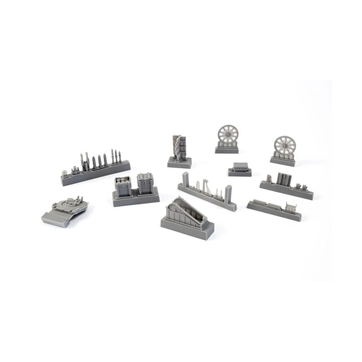 German WWI 7.58cm Leichter Minenwerfer n/A-all resin kit - CMK 129-...