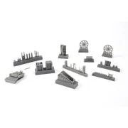 German WWI 7.58cm Leichter Minenwerfer n/A-all resin kit - CMK 129-...