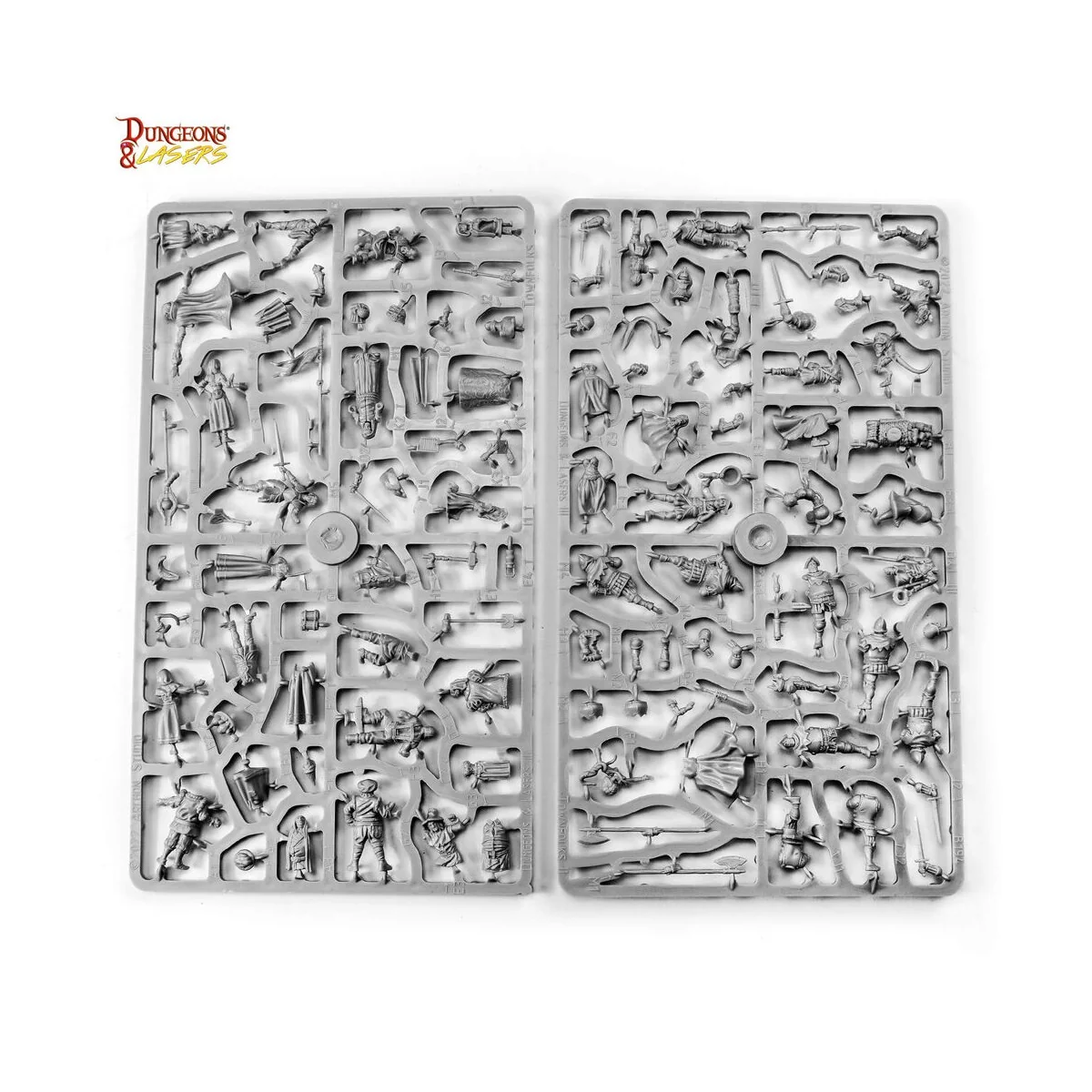 Dungeons & Lasers Miniatures: TOWNSFOLK MINIATURE PACK - Archon Stu...