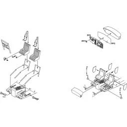 UH-1D Interior set (DRA), USA, Modern, 1/35 - CMK 129-6005