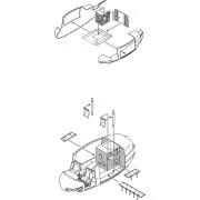 UH-1D Cargo Bay set (DRA), USA, Modern, 1/35 - CMK 129-6006