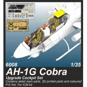 AH-1G Cobra Upgrade Cockpit Set 1/35 / for ICM kits, 1/35 - CMK 129...