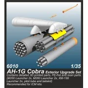 AH-1G Cobra Exterior Upgrade Set / for ICM kits - CMK 129-6010