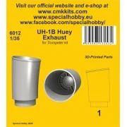 UH-1B Huey ‘Exhaust’ for Trumpeter kit, 1/35 - CMK 129-6012