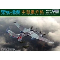 Tu 2S Soviet Medium Bomber, 1/48 - Xuntong Model XT-48002