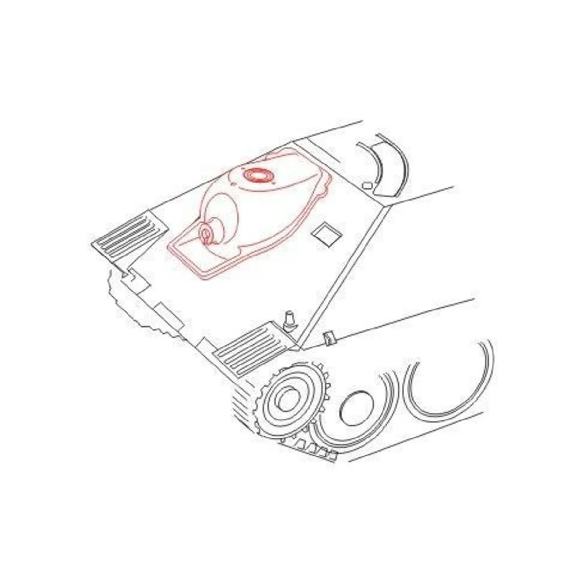 Jagdpanzer 38 Hetzer Gun Mantlet First Type Production für Tamiya B... Jagdpanzer 38 Hetzer Gun Mantlet First Type Production für Tamiya B...