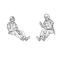 Vietnam LRRP vs. Helikopter Crew - CMK 129-F48103