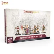 Dungeons & Lasers Miniatures: TOWNSFOLK MINIATURE PACK - Archon Stu...