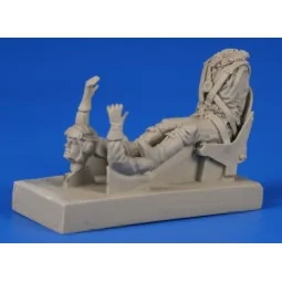 Commonwealth WWII Fighter Pilot in a Spi Spitfire Seat Spitfire Mk....