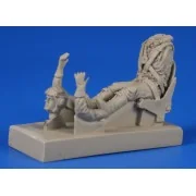 Commonwealth WWII Fighter Pilot in a Spi Spitfire Seat Spitfire Mk....