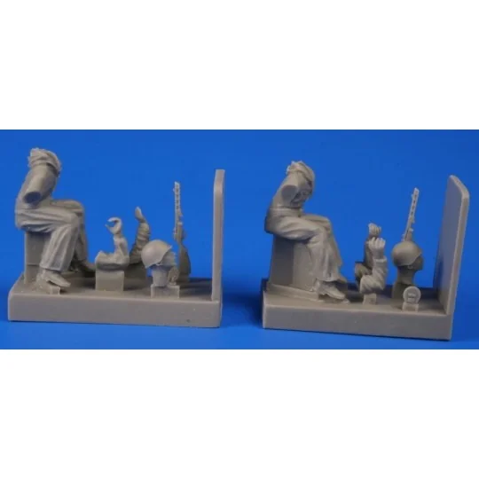 Soviet Tank Desant Troops, Part 1(2 Figur for a T-34 and another ta... Soviet Tank Desant Troops, Part 1(2 Figur for a T-34 and another ta...