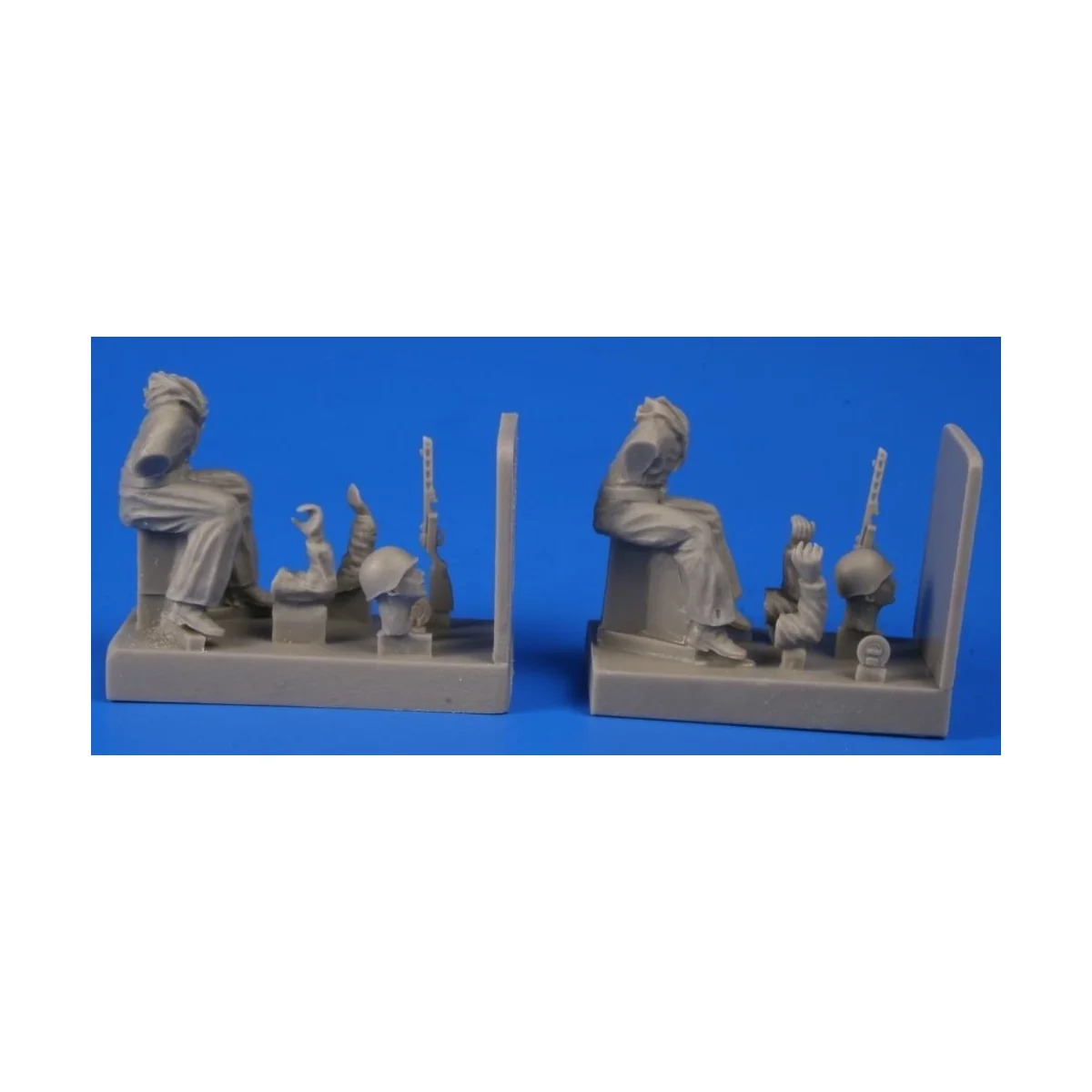 Soviet Tank Desant Troops, Part 1(2 Figur for a T-34 and another ta... Soviet Tank Desant Troops, Part 1(2 Figur for a T-34 and another ta...