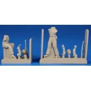 Soviet Tank Desant Troops, part 2(2 Figur for a T-34 and another ta... Soviet Tank Desant Troops, part 2(2 Figur for a T-34 and another ta...