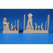 Soviet Tank Desant Troops, part 2(2 Figur for a T-34 and another ta... Soviet Tank Desant Troops, part 2(2 Figur for a T-34 and another ta...