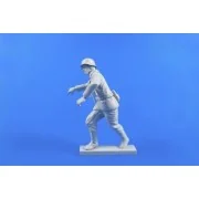 German WWII Motocycle Rider (pushing his machine)for Tamiya BMW kit... German WWII Motocycle Rider (pushing his machine)for Tamiya BMW kit...