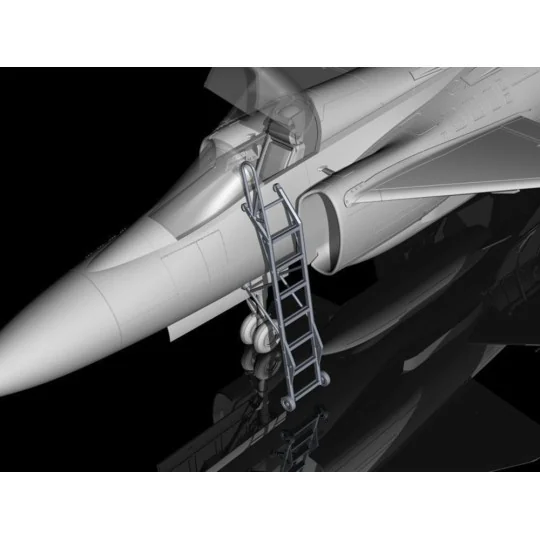 AJ-37/JA-37 Viggen Pilot Climbing Ladder into Cockpit f.SpecialHobb...