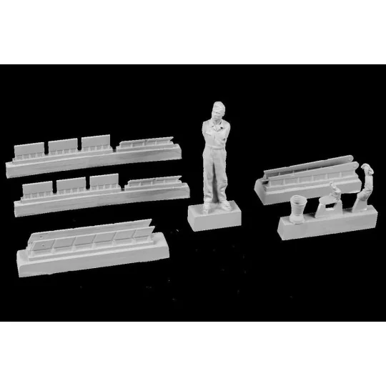 Siebel Si 204/Aero C-3 Airman (cleaning canopy glazing), 1/48 - CMK... Siebel Si 204/Aero C-3 Airman (cleaning canopy glazing), 1/48 - CMK...