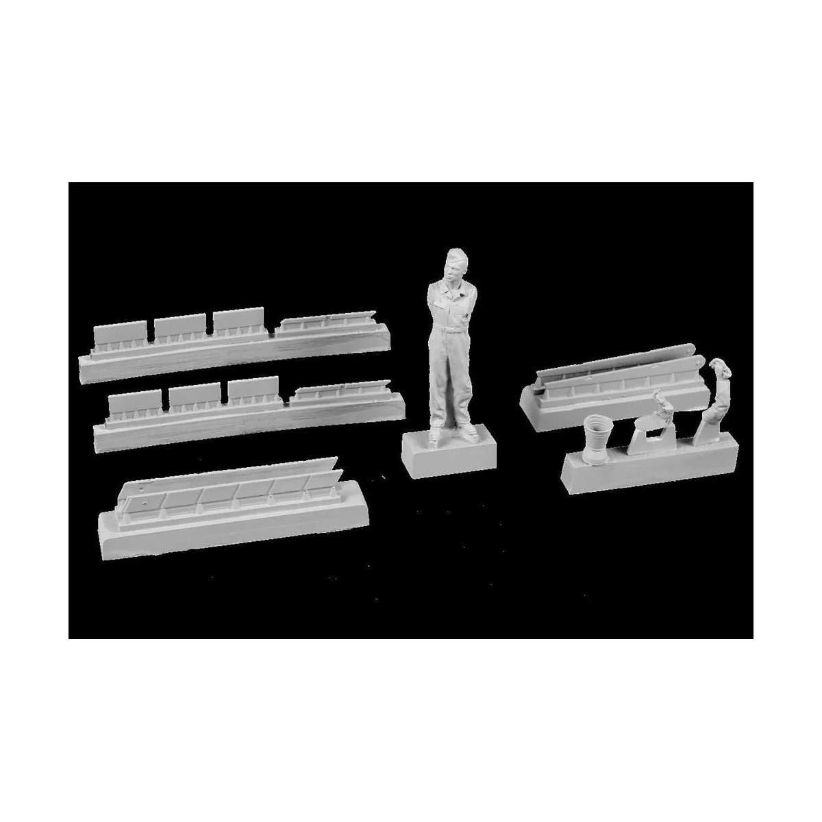 Siebel Si 204/Aero C-3 Airman (cleaning canopy glazing), 1/48 - CMK... Siebel Si 204/Aero C-3 Airman (cleaning canopy glazing), 1/48 - CMK...