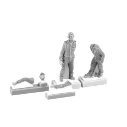 Viggen Ground Crew (2 figs.), 1/48 - CMK 129-F48360