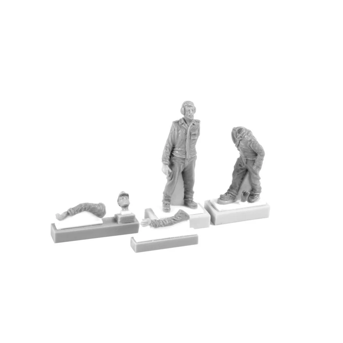 Viggen Ground Crew (2 figs.), 1/48 - CMK 129-F48360 Viggen Ground Crew (2 figs.), 1/48 - CMK 129-F48360