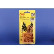 Wehrmacht Soldiers with Military Bicycles, 1/48 - CMK 129-F48406